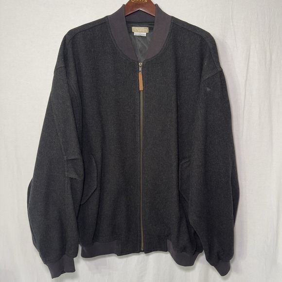 Territory Ahead 100% Wool Coat Blazer Jacket Men's Size‎ Large Black